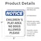 Signmission Children'S Play Area No Dogs Allowed, 5 in W x Rectangle, Vinyl Decal OS-2PACK-NS-D-57-V-10588 - alternate 6